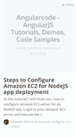 Mobile Screenshot of angularcode.com